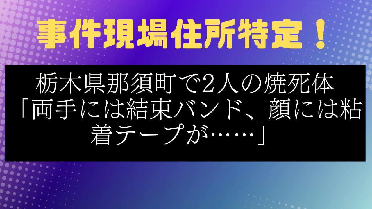 那須町焼死体